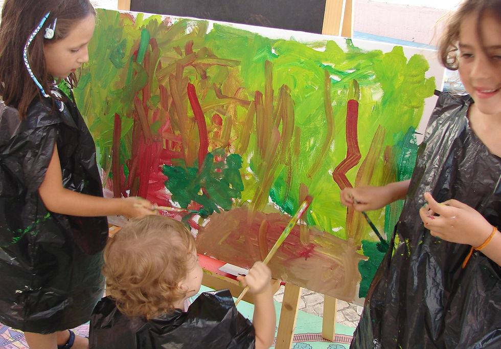 fundação tarde de pintura