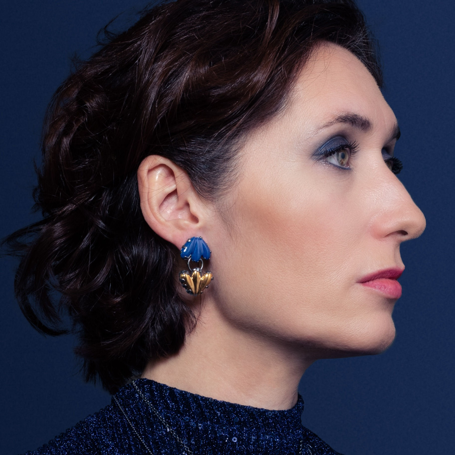 The Sacred Drops Two Shells Dangles