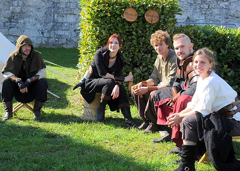 Les artistes de la Cie Labora Ognya