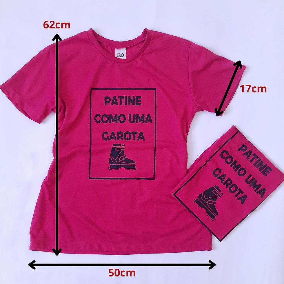 Miniatura: Camisa de Algodão Feminina rosa pink