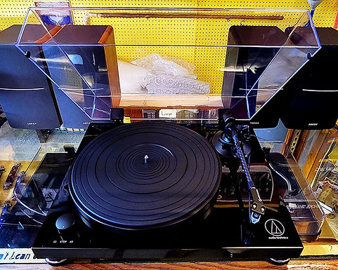 Audio Technica AT-LPW50PB Fully Manual Belt Drive Turntable