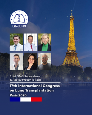 LifeLung at the 17th Lung Transplantation Congress | Paris 🇫🇷