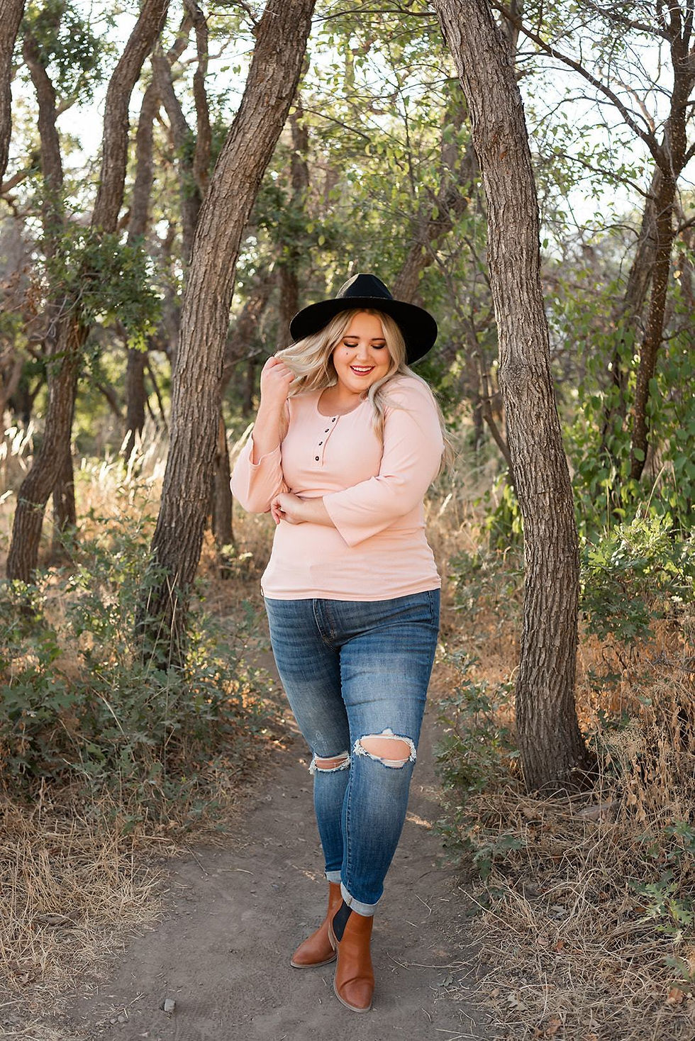 Thumbnail: Blue Jean Baby Distressed Jeans