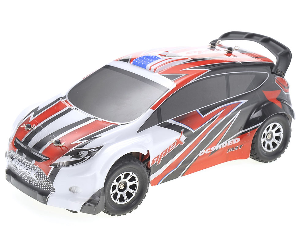 Thumbnail: 1:18 RC 2.4Gh 4WD Remote Control Rally Car (Red)