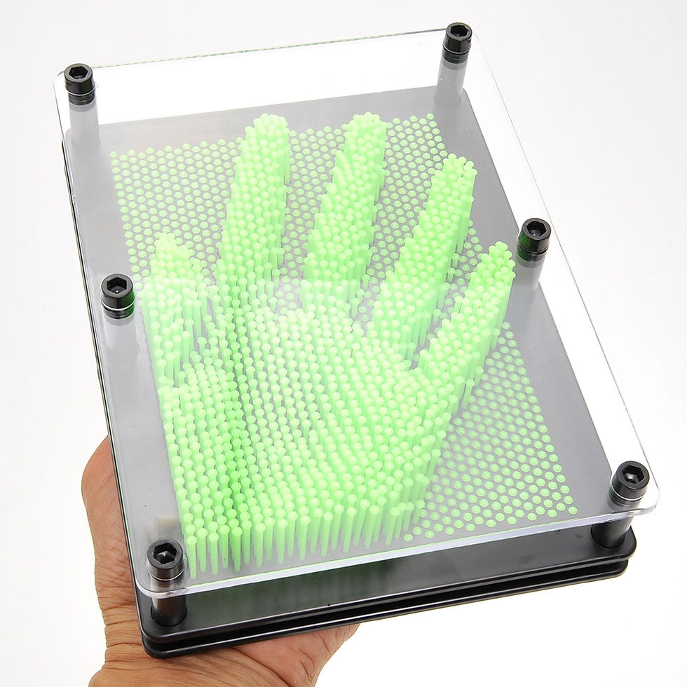 Thumbnail: 3D Pin Art Impression Board (Green)