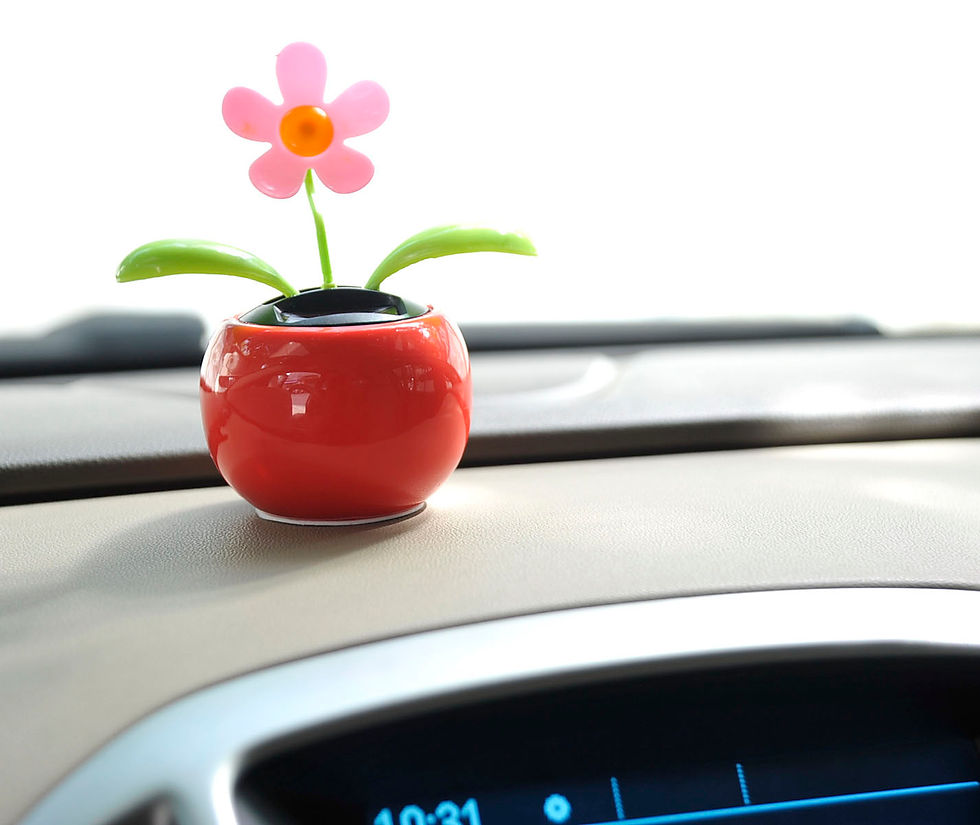 Thumbnail: Solar Flower Toy (Pink)