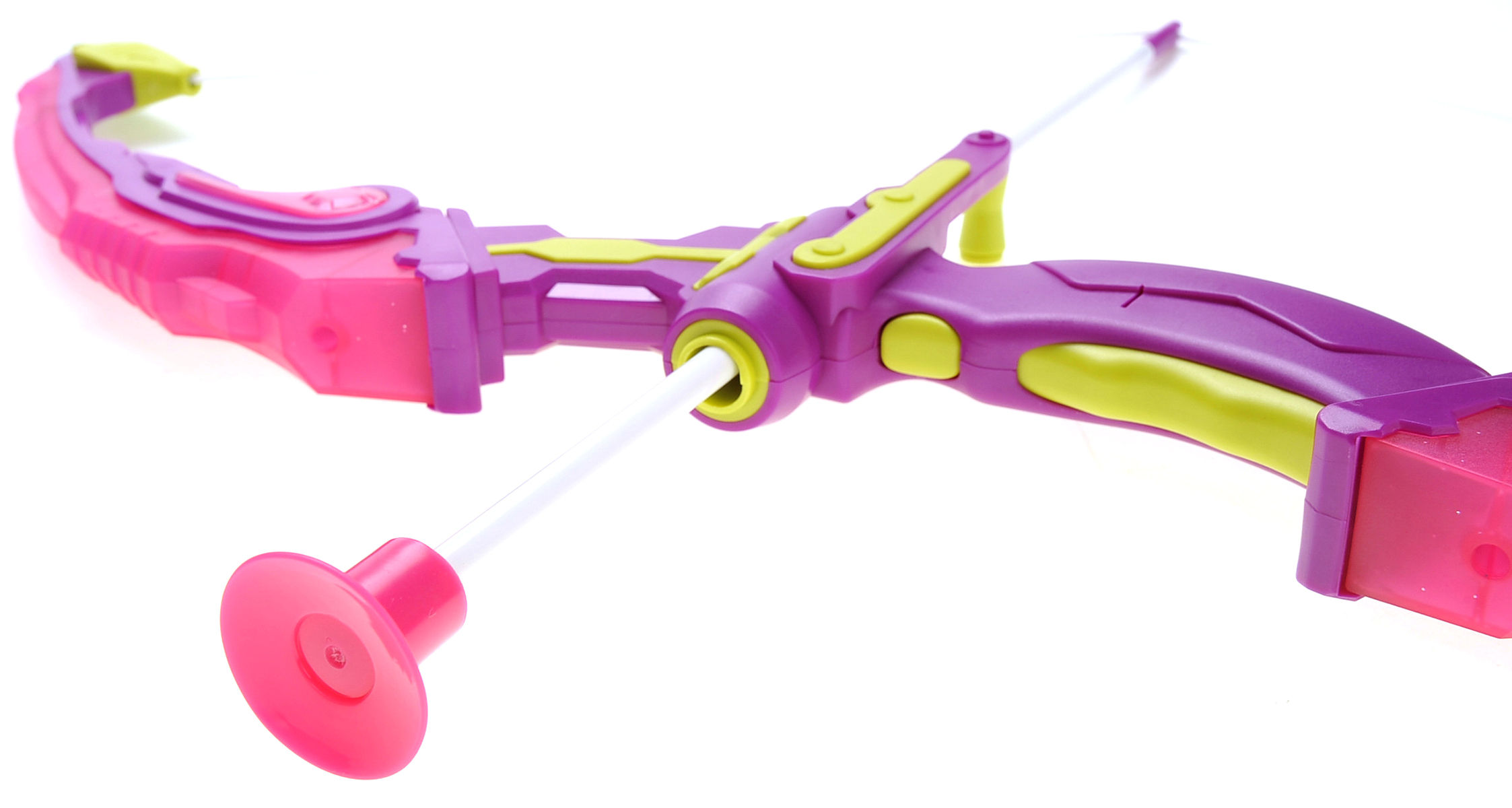 Bow and Arrow Playset With Quiver And Target (Pink)