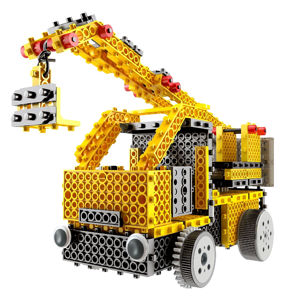 Thumbnail: Motorized Construction Truck Building Kit