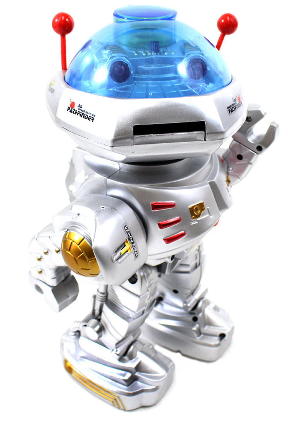 Thumbnail: 11" RC Dancing Robot w/ R/C Missle Disc Launcher