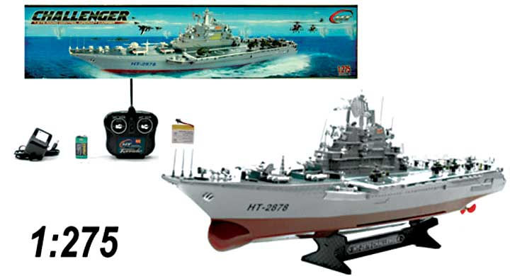 Thumbnail: 30" Warship Radio Control Aircraft Carrier Highly Detailed Model