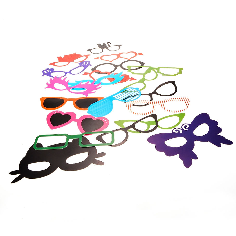 Thumbnail: Graduation Photo Booth Props -set of 66 pieces
