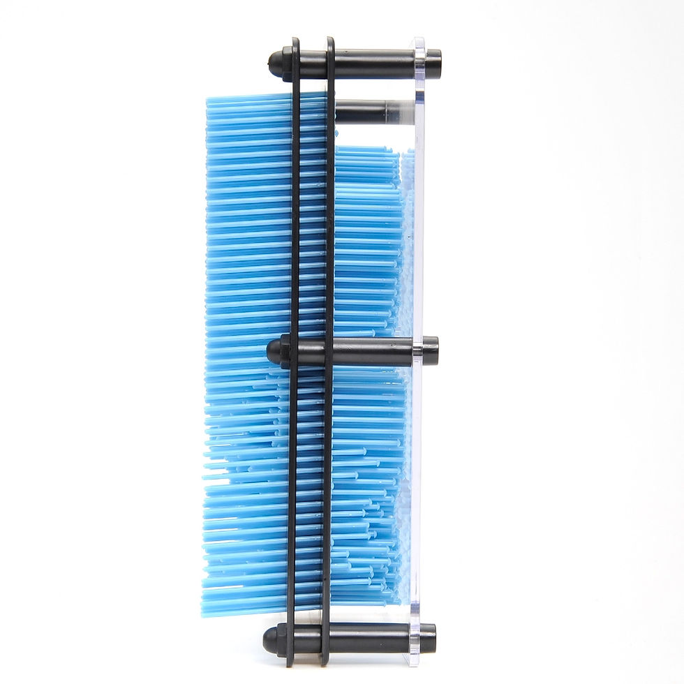 Thumbnail: 3D Pin Art Impression Board (Light Blue)