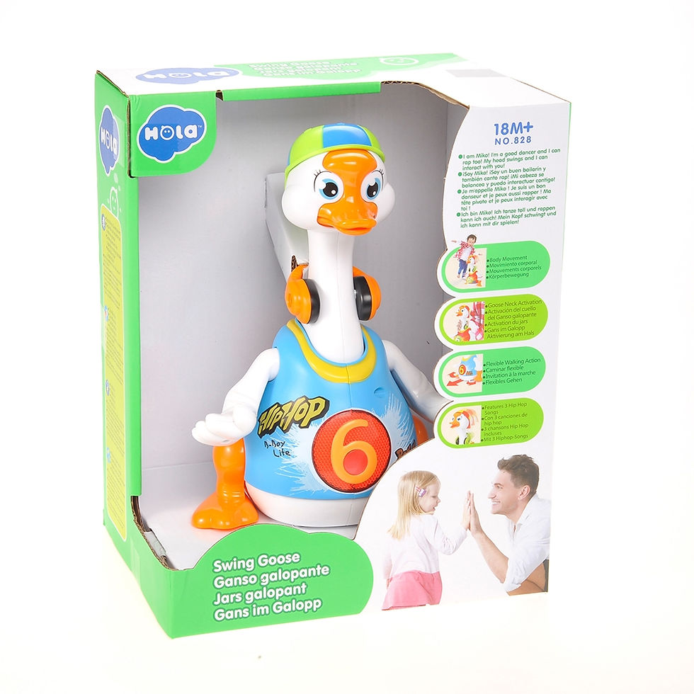 Thumbnail: Dancing Hip Hop Goose Development Musical Toy (Blue)