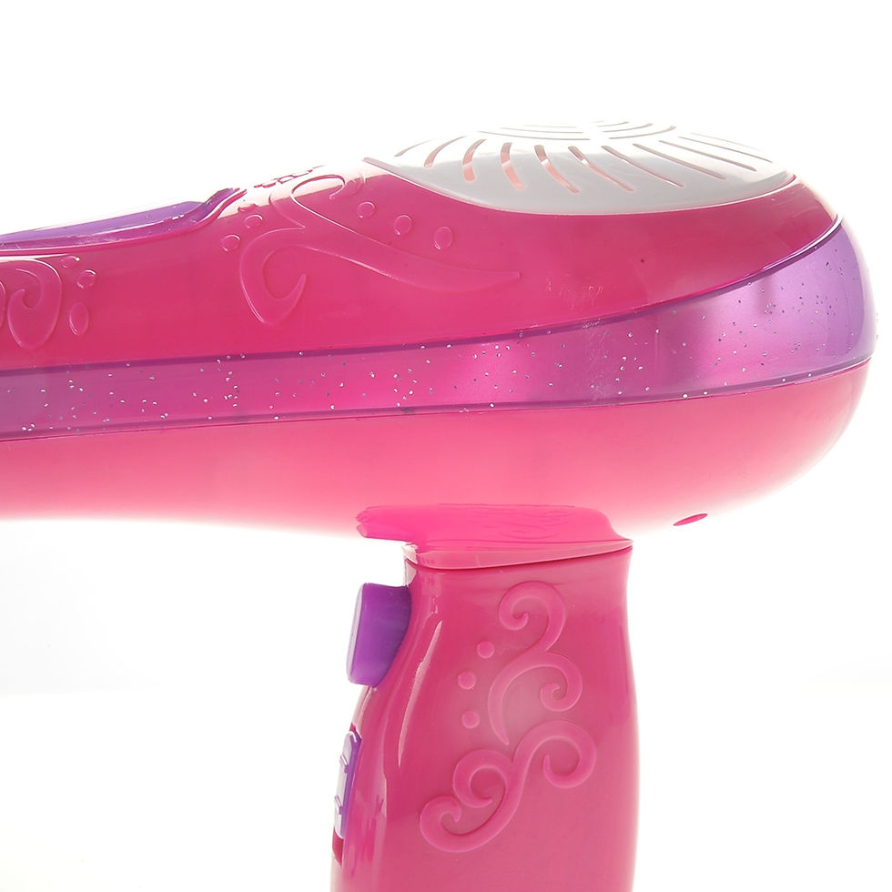 Thumbnail: Beauty Salon Fashion Play Set With Hairdryer, Mirror, And Accessories