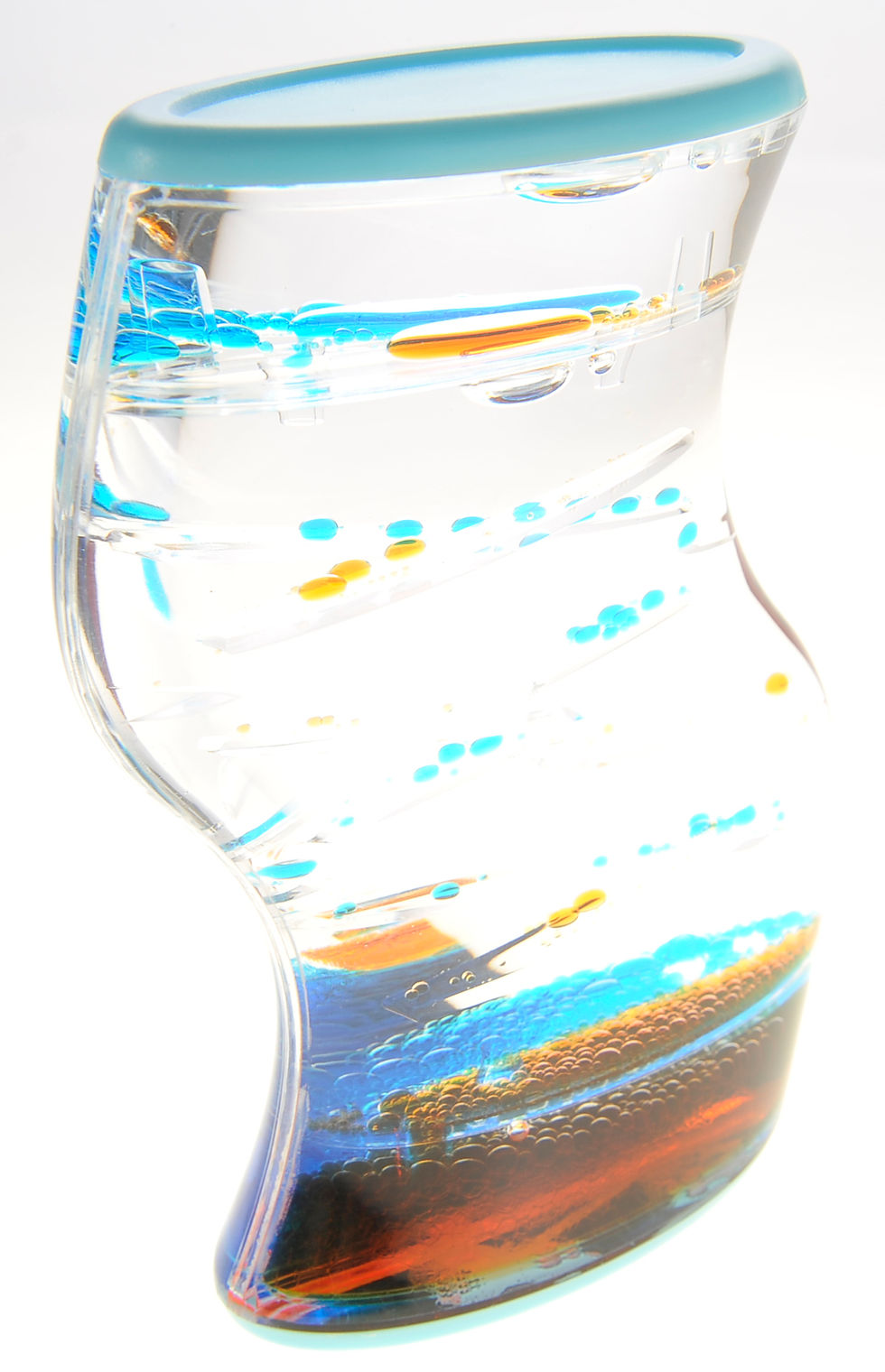 Thumbnail: Liquid Motion Bubbler (Blue Orange)