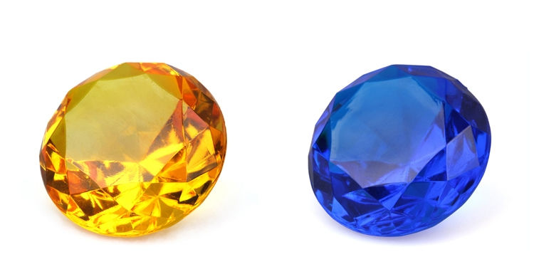 Thumbnail: 12 Diamond shaped crystal gems and Treasure