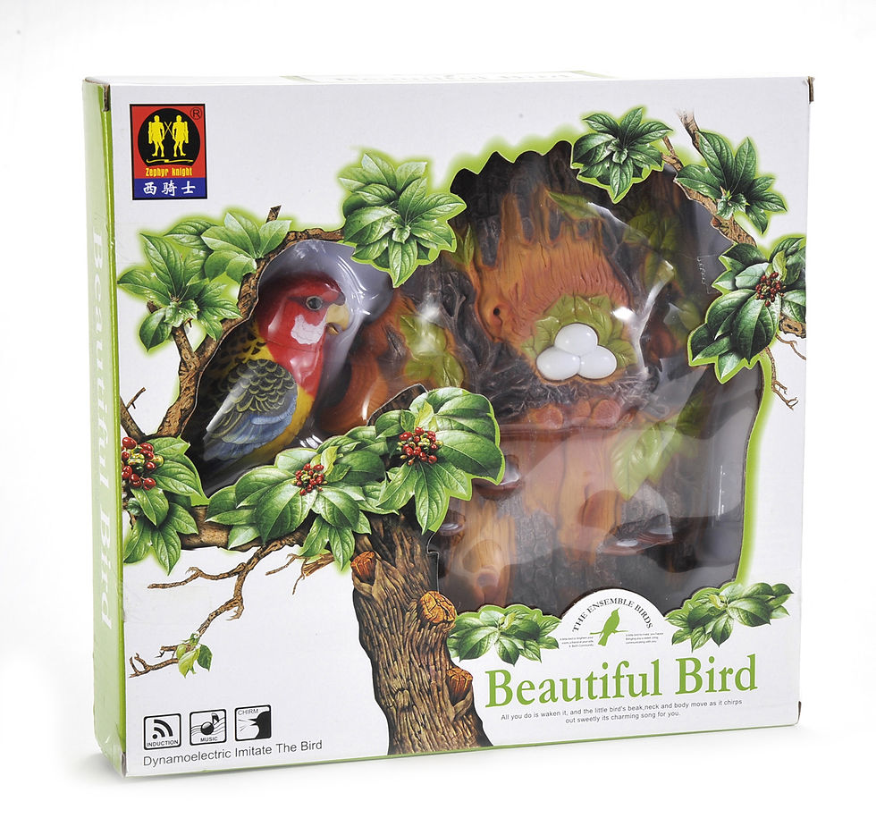 Thumbnail: Singing & Chirping Bird Wall Mount