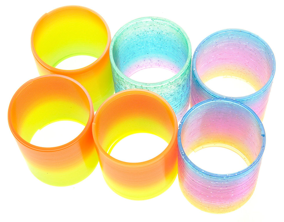 Thumbnail: 2" Magic Rainbow Springs Assorted Colors (1 Dozen)