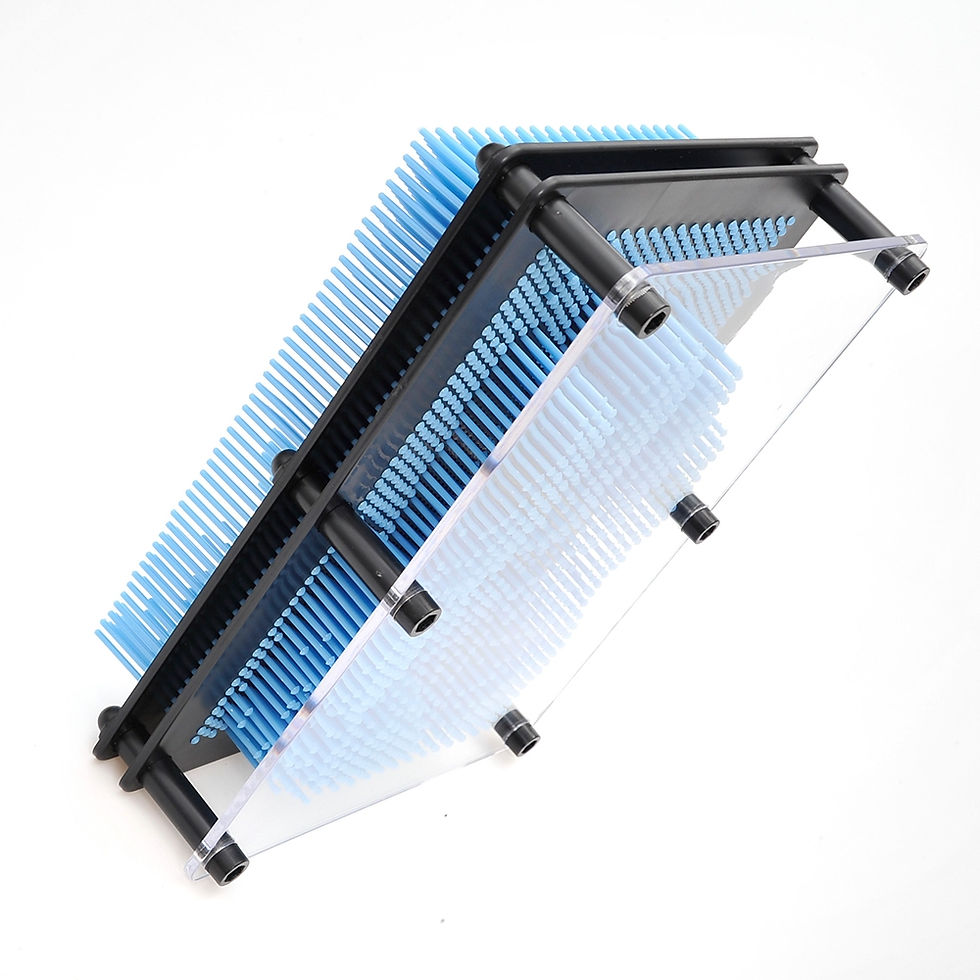 Thumbnail: 3D Pin Art Impression Board (Light Blue)
