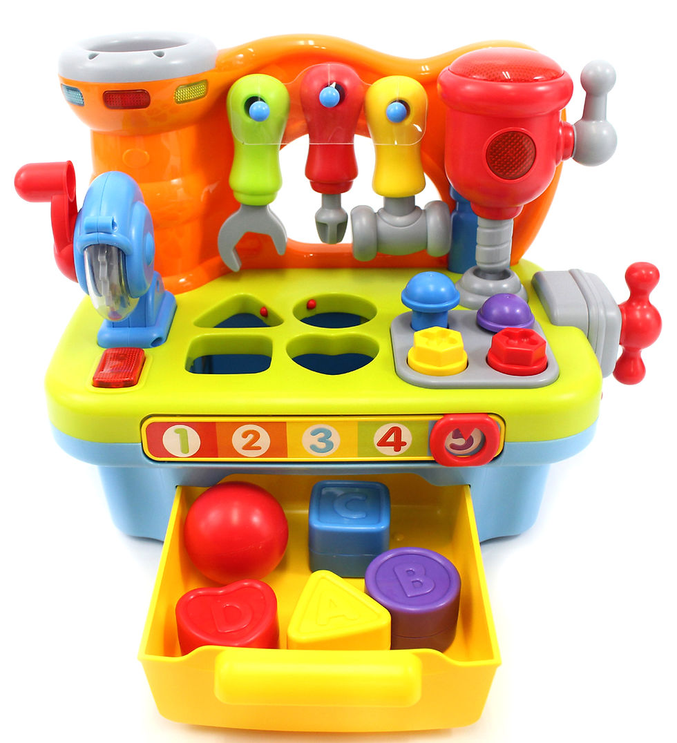 Thumbnail: Little Engineer Multifunctional Musical Learning Tool Workbench For Kids