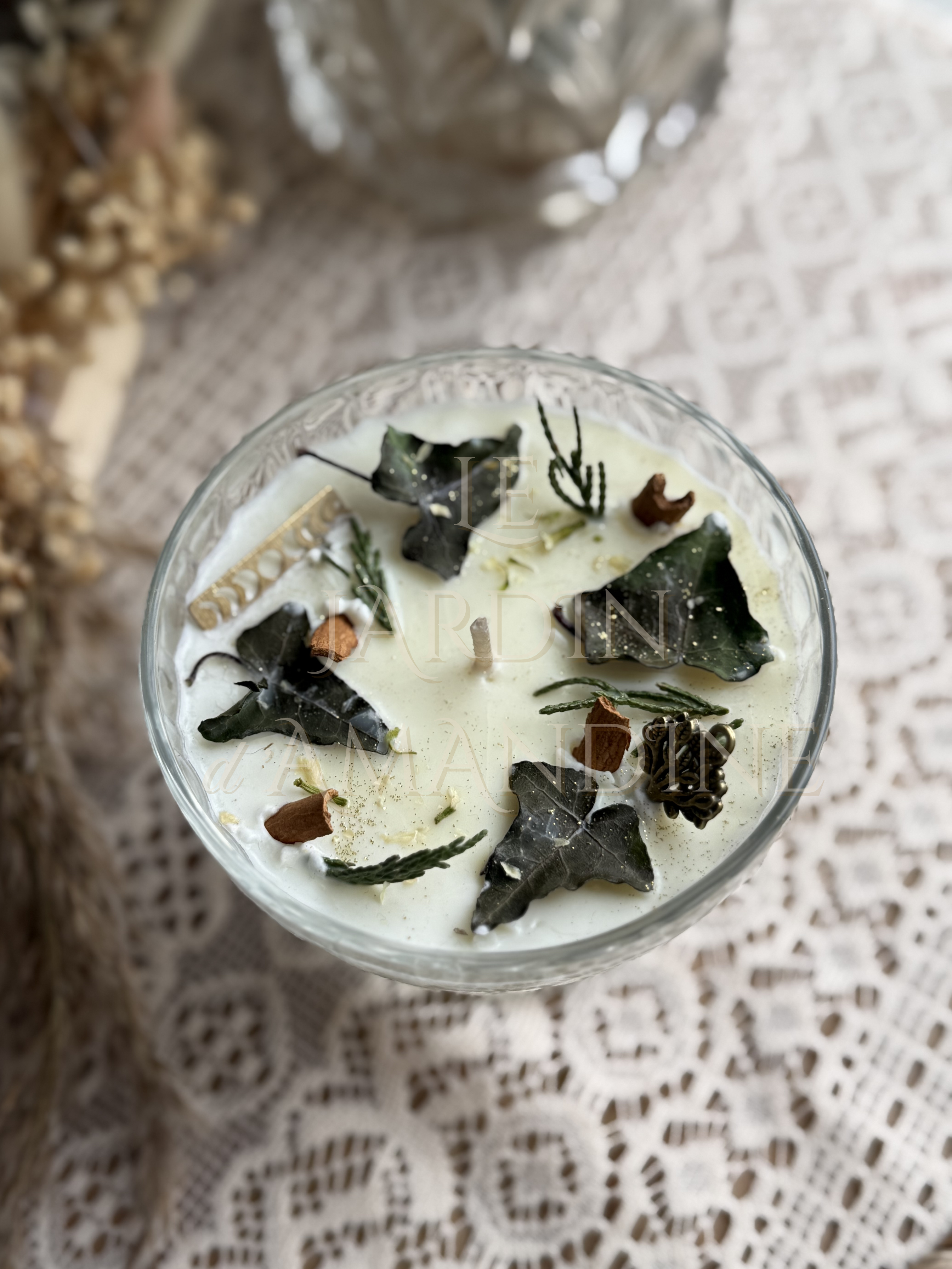 Bougie d'Intention ✦ L’Éveil de la Sève 🕯️