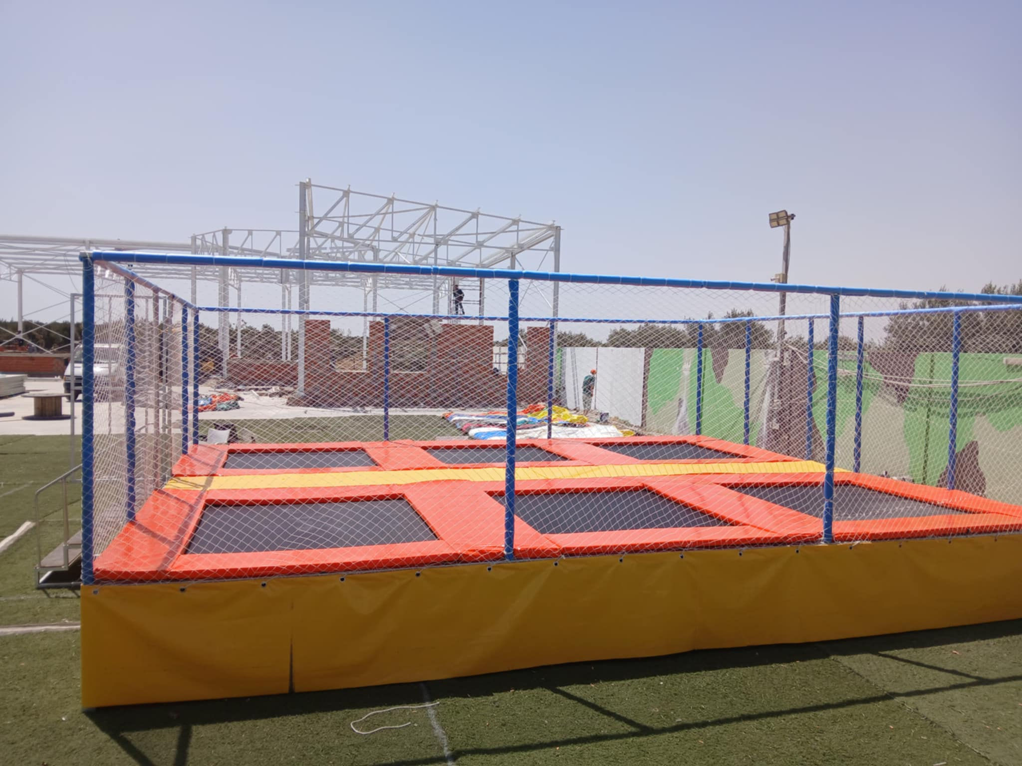 Trampoline 6 tapis de sauts