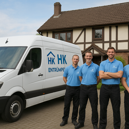 Entrümpelung und Haushaltsauflösung in Duisburg – HK Entrümpelung Team bei der Arbeit