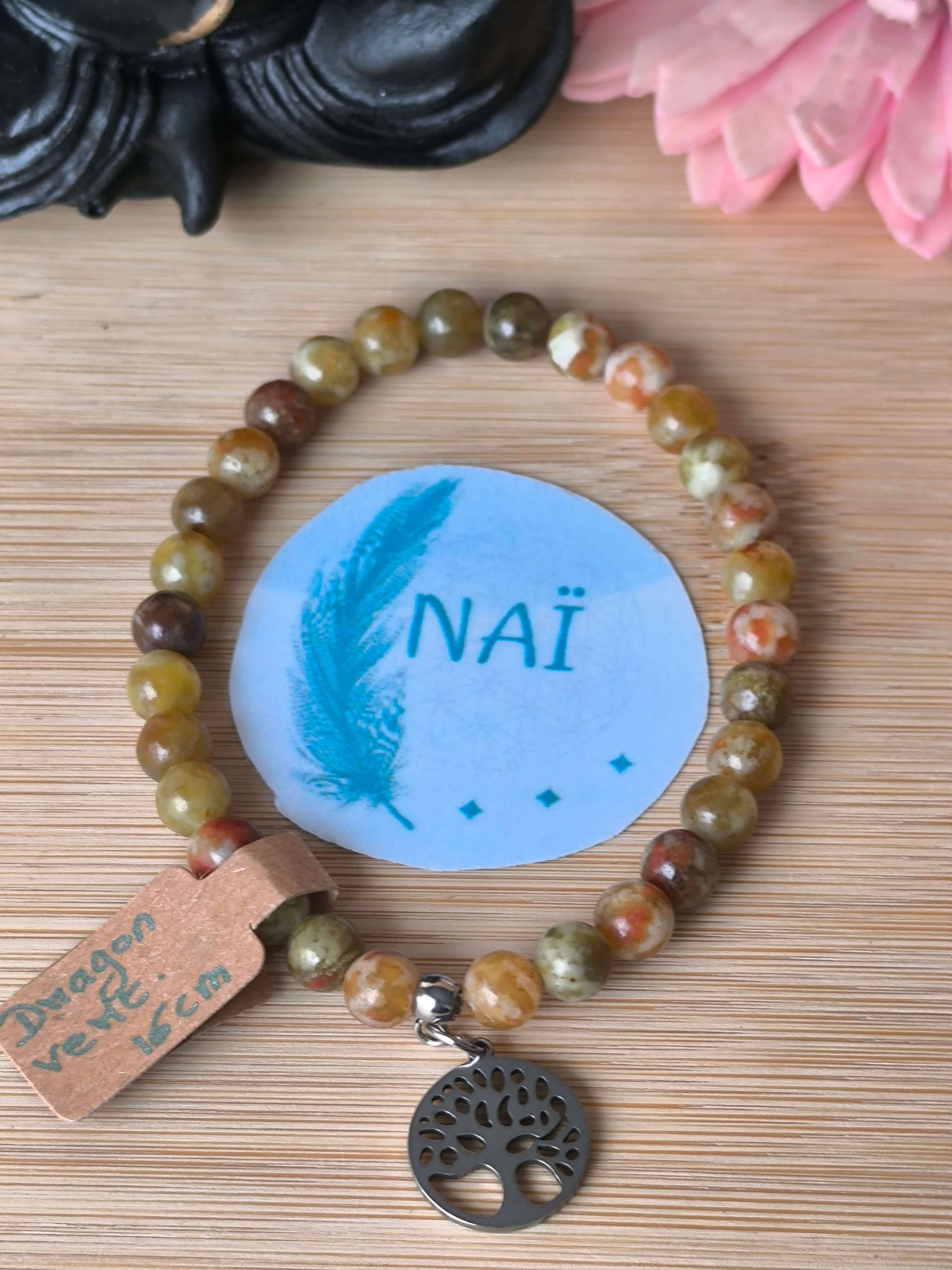 Bracelet Pierre du Dragon