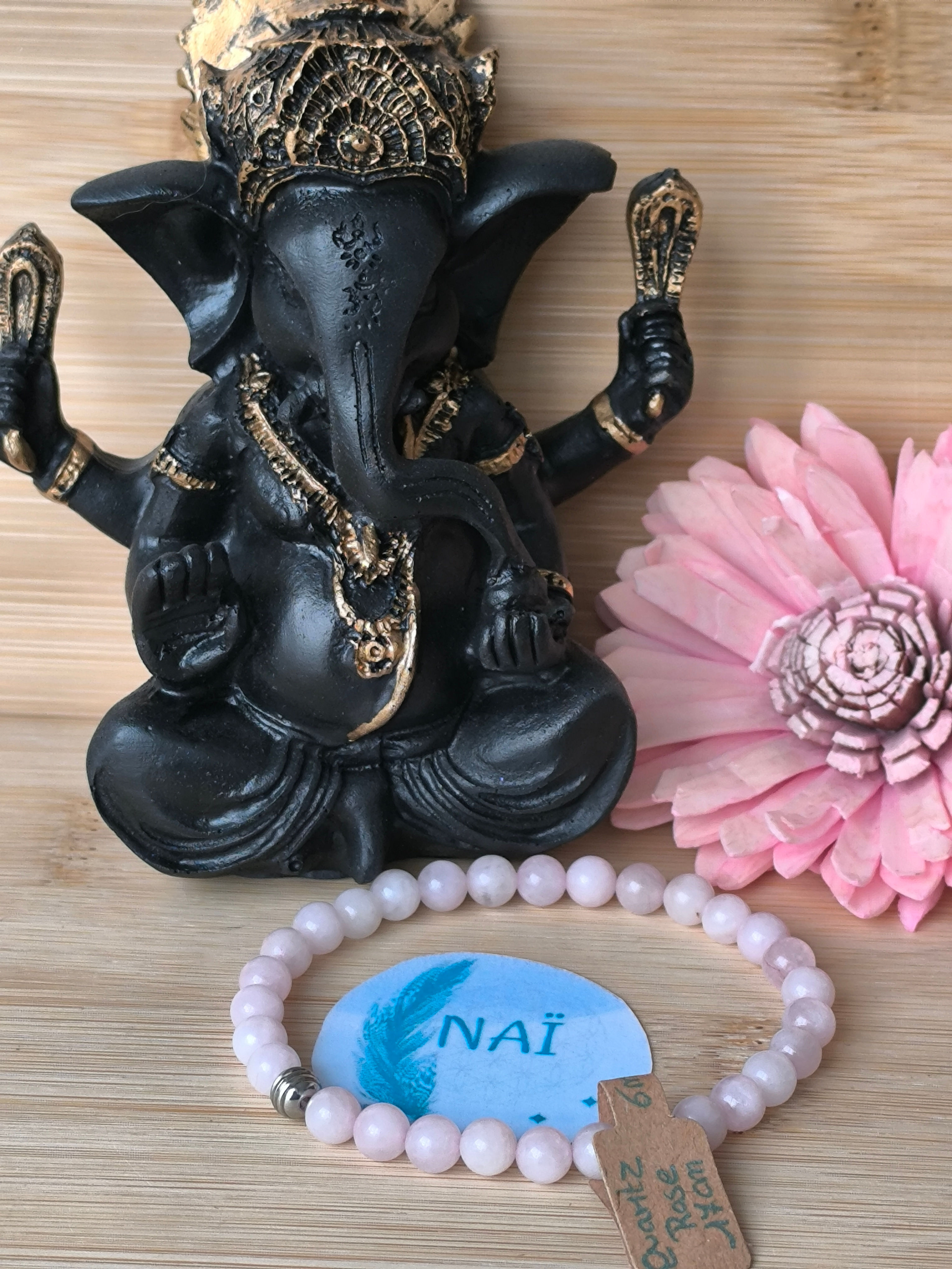 Bracelet Quartz rose