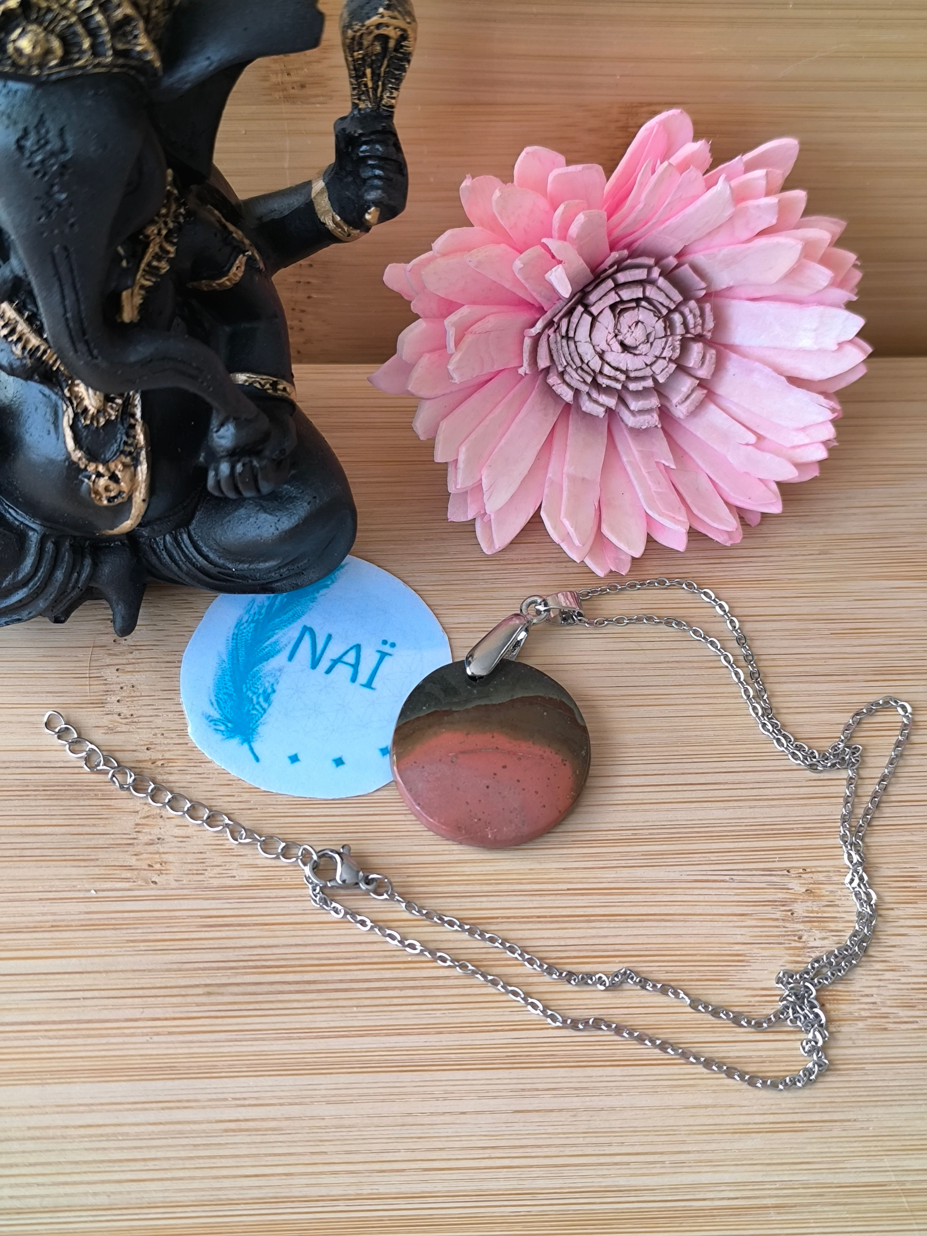 Cabochon Jaspe Polychrome