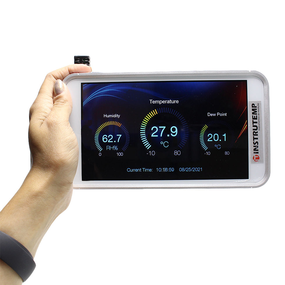 Miniatura: Termohigrômetro Digital Com Datalogger - INSTRUTEMP | ITLOG600