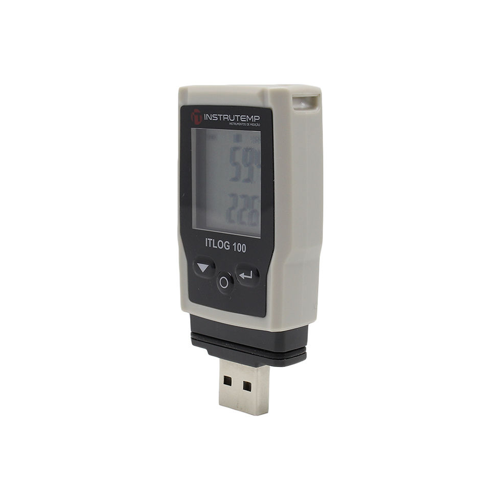 Miniatura: Termohigrômetro Digital USB Com Datalogger - INSTRUTEMP | ITLOG100