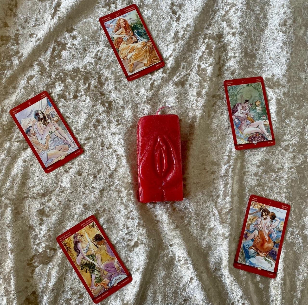 Vela Vagina Roja