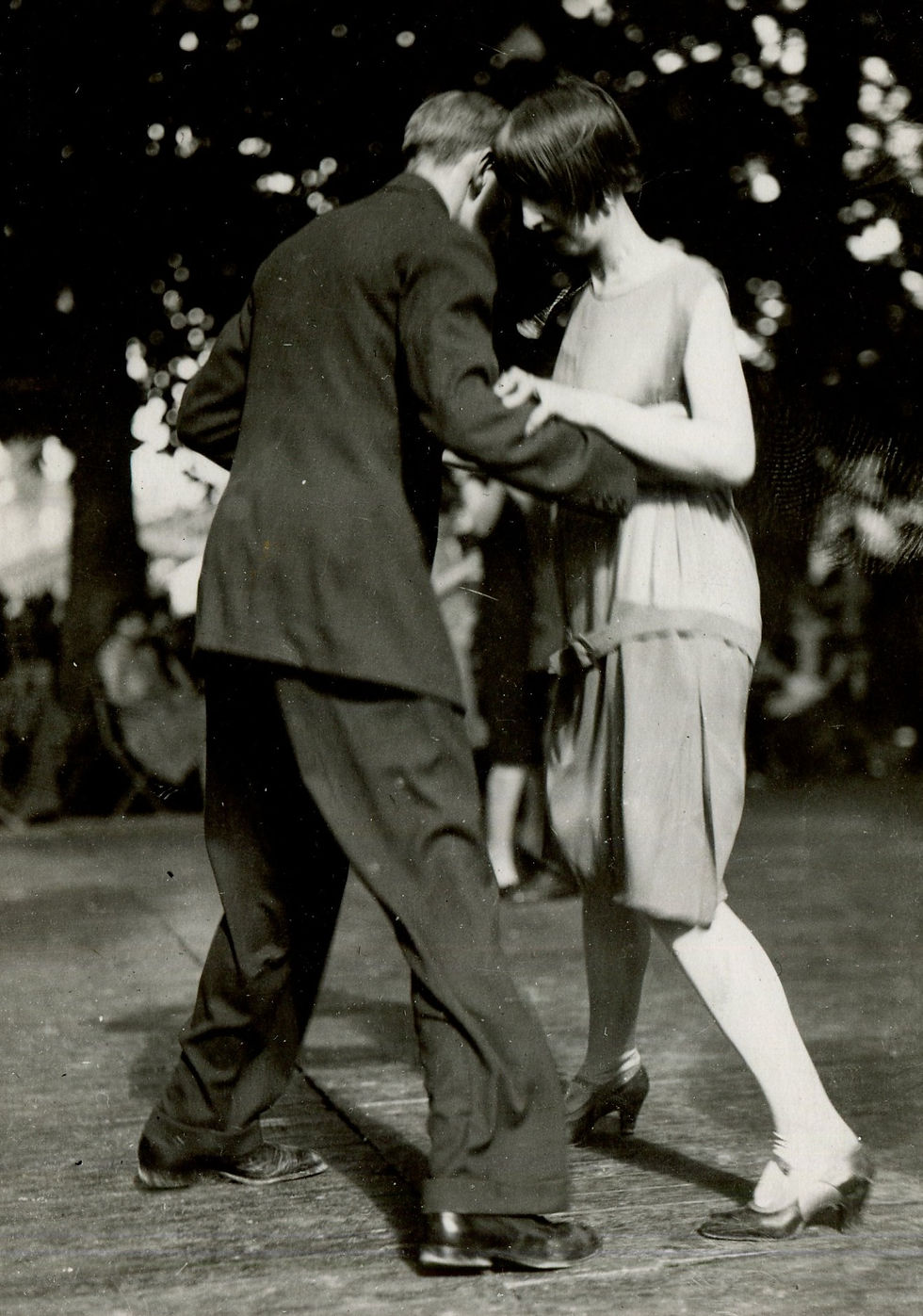 Dancing Couple 1927 Photograph