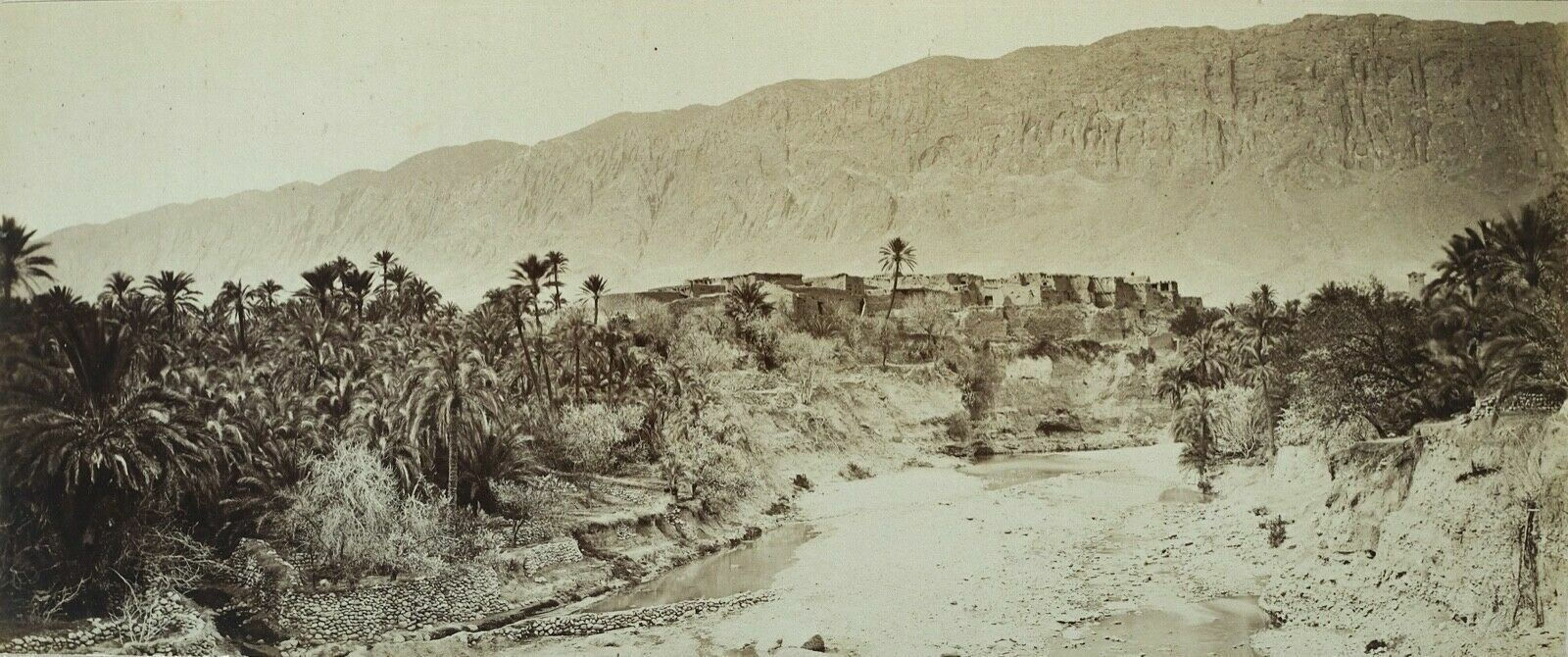 Vintage Photographs E.Neurdein - El Kantara - Ahraouia, Albumen c. 1880