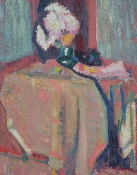 Philippe ZYSSET (1889-1974) Still Life, Flowers Painting