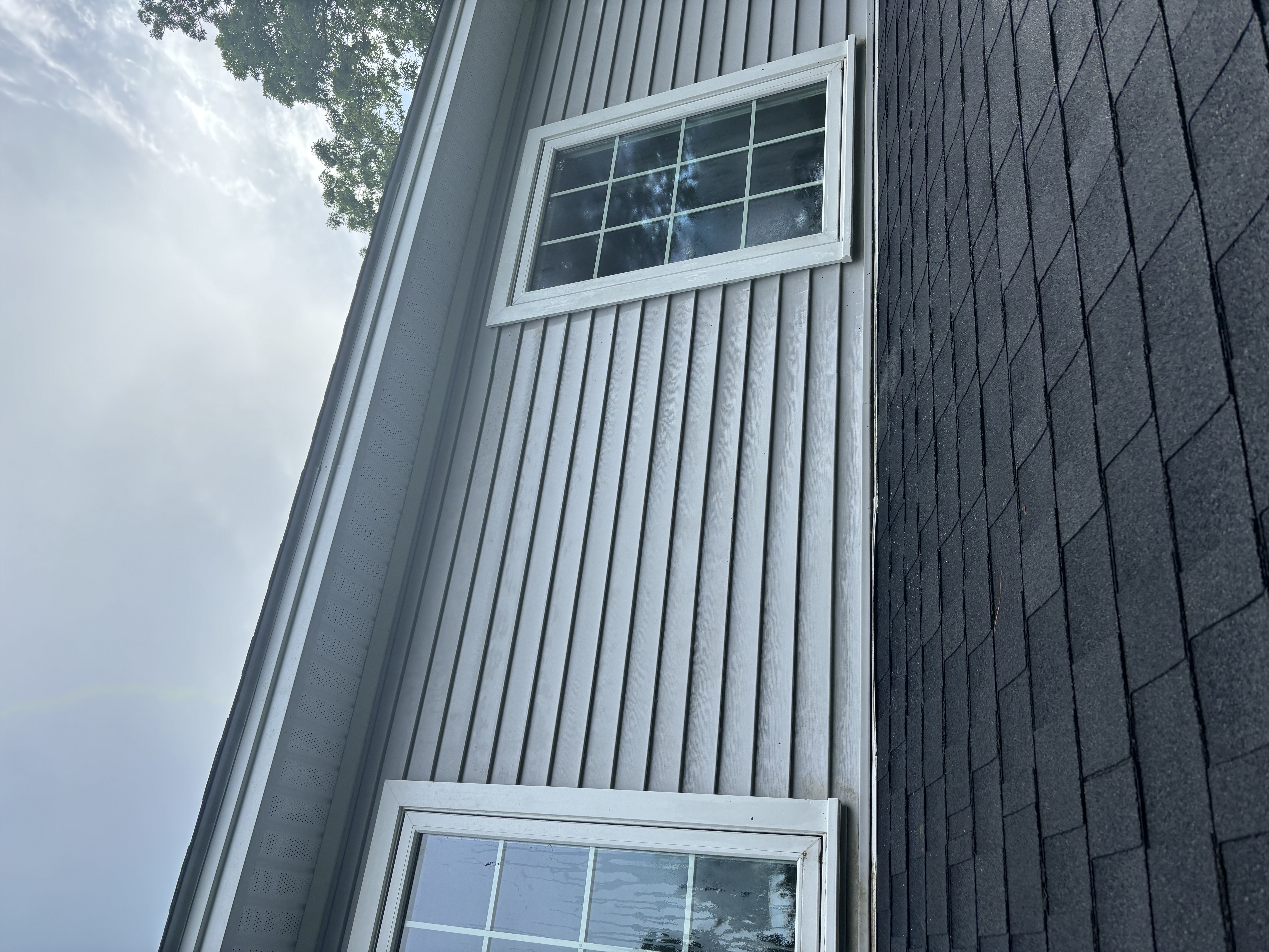 Siding after