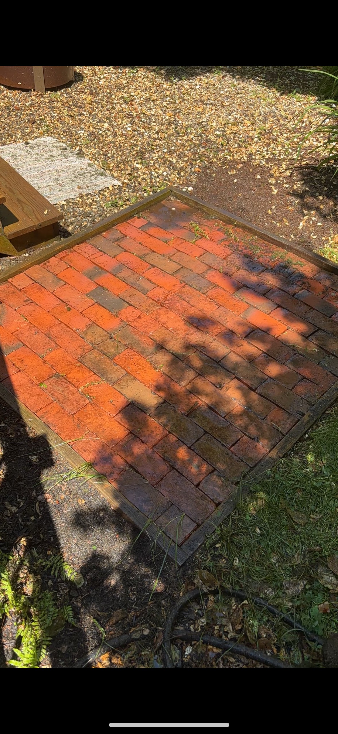 Brick after