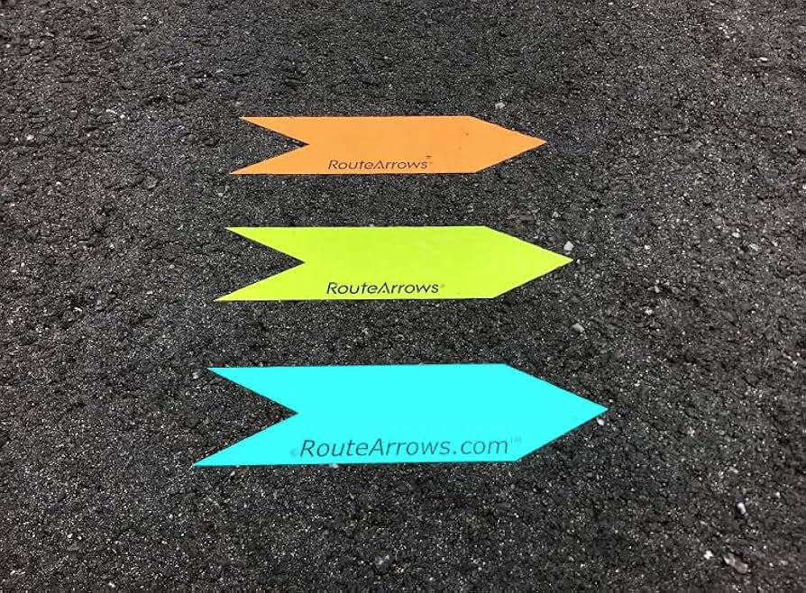 Route Arrows lets you know you're on track