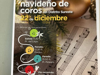PASACALLES NAVIDEÑO DE COROS EL 22 DE DICIEMBRE