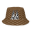 Thumbnail: Phoenix Flames Luxury Brown Unisex Bucket Hat