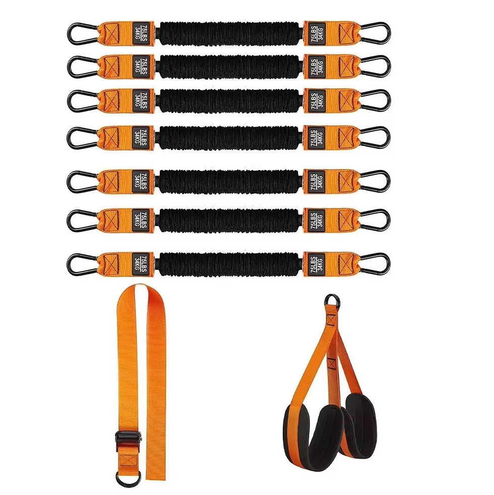 Thumbnail: Pull Up Assistance Bands Set Resistance Strap for Pull-ups Assist for Men Women 