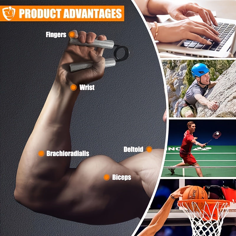 Thumbnail: Heavy Hand Gripper Muscle Recovery Muscle Strength Training Device Carpal Expand
