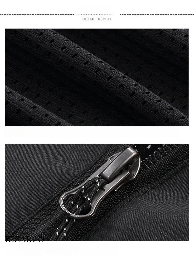 Thumbnail: 2025 Running Jacket Autumn Reflective Gym Hooded Men Coat Jogging Gradient Color