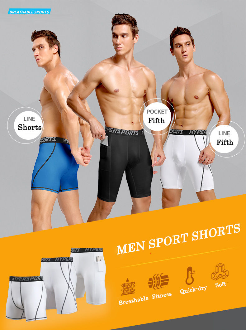 Thumbnail: 2025 Compression Shorts Men Summer Sportswear Training Tights Gym Fitness Leggin