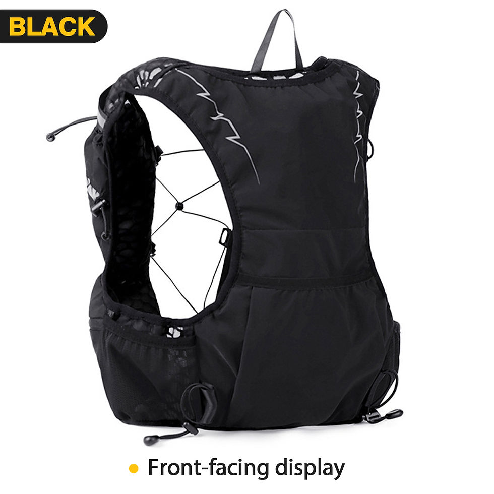 Thumbnail: 8L Breathable Hydration Vest Trail Running Backpacks Lightweight Cycling Run Jog