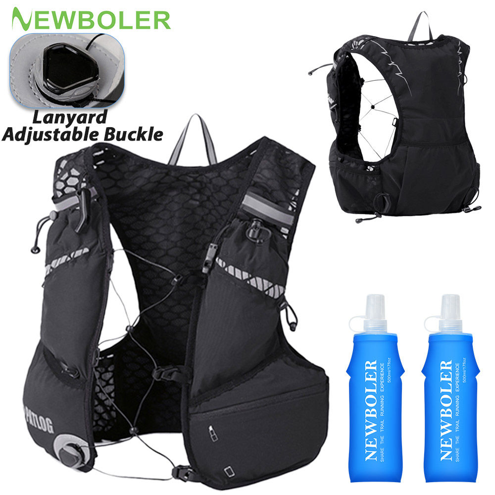 8L Breathable Hydration Vest Trail Running Backpacks Lightweight Cycling Run Jog