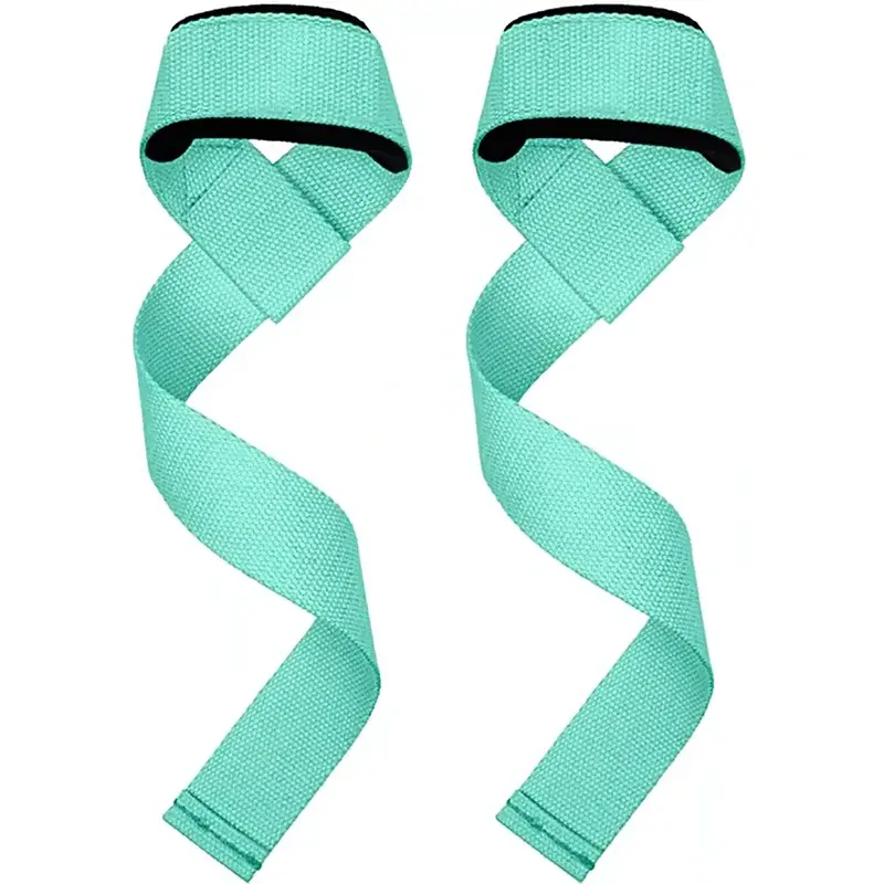 Thumbnail: Weightlifting Wrist Straps Strength Training Adjustable Non-slip Gym Fitness Lif
