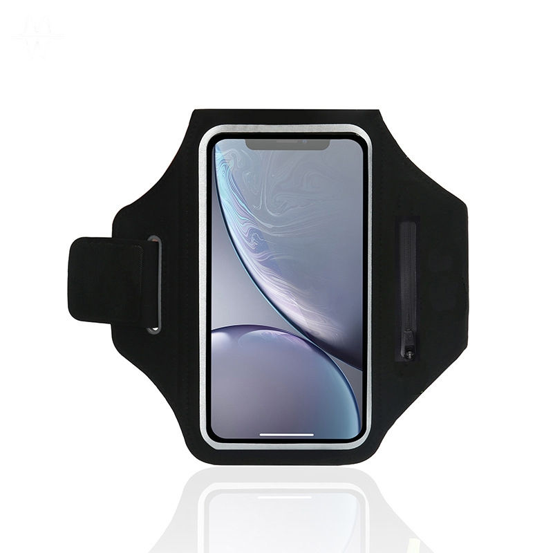 Thumbnail: Double Zipper Fitness Arm Bag, Sports Phone Earphone Storage Pouch for iPhone Sa