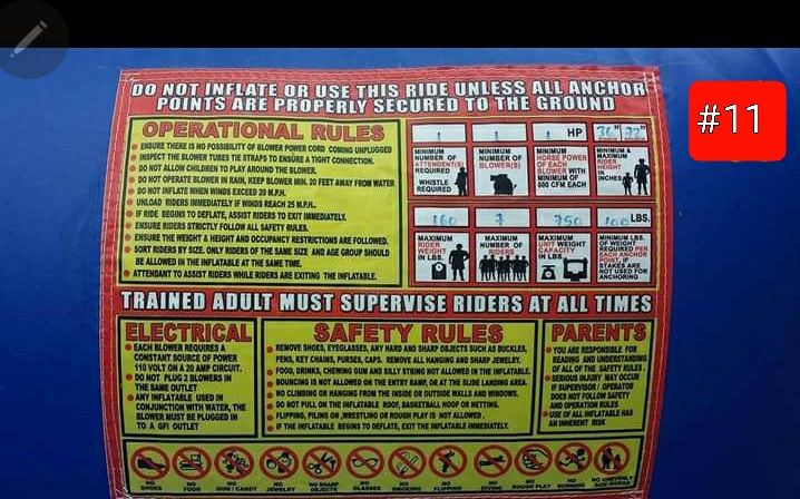 Thumbnail: #11 Double Slide Bounce Castle With Hoop 